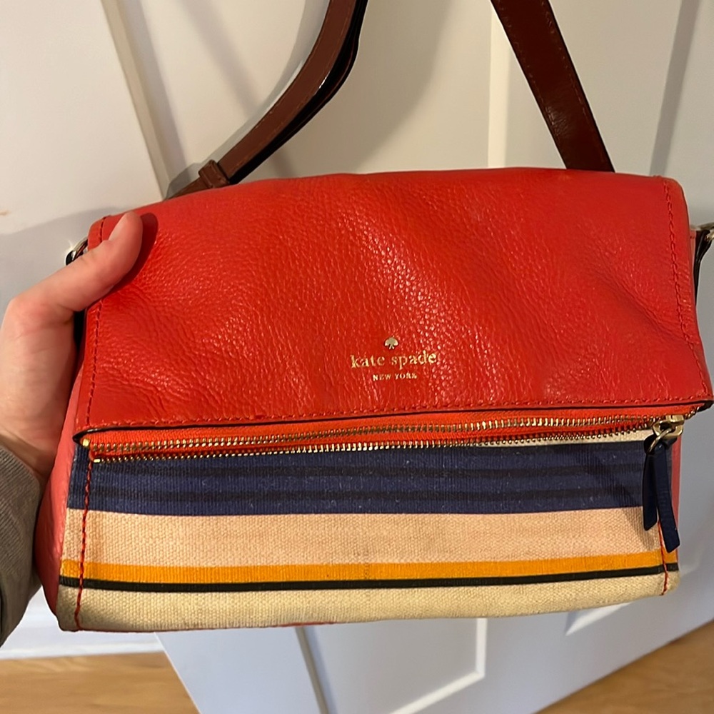 KATE SPADE MULTISTRIP COBBLE HILL MARSALA